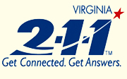 2-1-1 Virginia logo